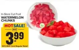 Food Lion In-Store Cut Fruit Watermelon Chunks offer
