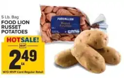 Food Lion Food Lion Russet Potatoes offer
