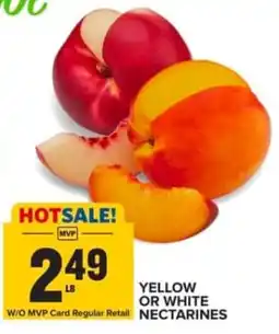 Food Lion Yellow or White Nectarines offer