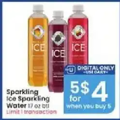 Albertsons Sparkling ice sparkling water offer