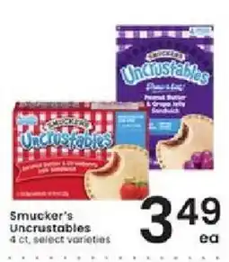 Albertsons Smucker's Uncrustables offer