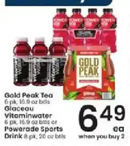 Albertsons Gold Peak Tea offer