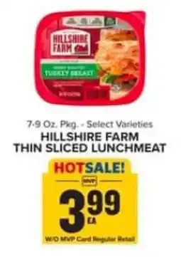Food Lion Hillshire Farm thin sliced lunchmeat offer