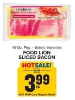 Food Lion Food Lion sliced bacon offer