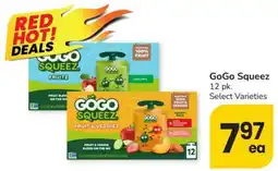 Albertsons Gogo Squeeze offer
