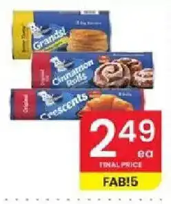Albertsons Grandma's Cinnamon Rolls offer