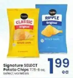 Albertsons Signature Select Potato Chips offer