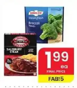Albertsons Great Value Steamed Fresh Broccoli Florets offer