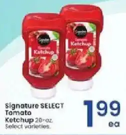 Albertsons Signature Select Tomato Ketchup offer