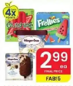 Albertsons Frellies Watermelon Pops offer