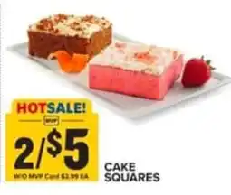 Food Lion Cake Squares offer