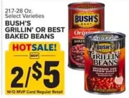 Food Lion Bush's grillin' or best baked beans offer