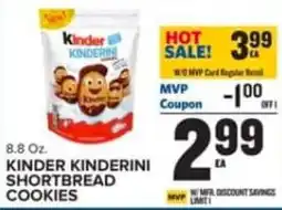 Food Lion Kinder Kinderini Shortbread Cookies offer