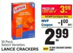 Food Lion Lance Crackers offer