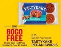 Food Lion Tastykake Pecan Swirls offer