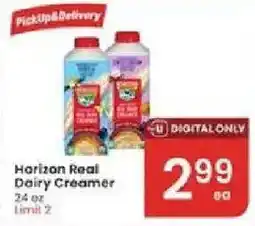 Albertsons Horizon Real Dairy Creamer offer