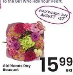 Albertsons Girlfriends Day Bouquet offer