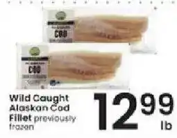 Albertsons Wild Caught Alaskan Cod Fillet offer