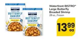 Albertsons Waterfront Bistro crunchy large butterfly shrimp offer