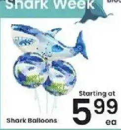 Albertsons Shark Balloons offer