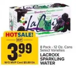 Food Lion Lacrox sparkling water offer