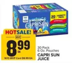 Food Lion Capri Sun Juice offer