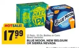 Food Lion Blue Moon, New Belgium or Sierra Nevada offer
