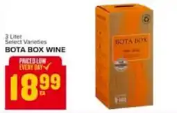 Food Lion Bota Box Wine offer