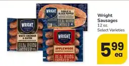 Albertsons Wright Sausages offer