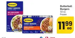 Albertsons Butterball turkey burgers offer