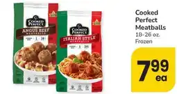 Albertsons Cooked Perfect Meatballs offer