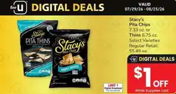 Albertsons Stacy's Pita Chips offer