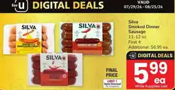 Albertsons Silva Smoked Dinner Sausage offer