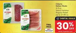 Albertsons Citterio Italian Meats offer