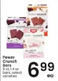 Albertsons Power Crunch Bars offer
