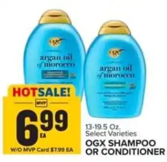 Food Lion Ogx shampoo or conditioner offer