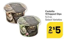 Albertsons Castello Whipped Dips offer