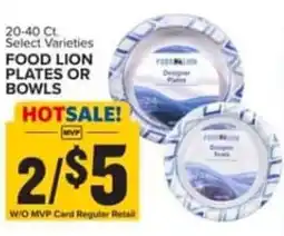 Food Lion Food Lion Plates Or Bowls offer