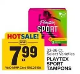 Food Lion Playtex Sport Tampons offer