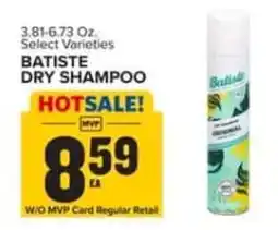 Food Lion Batiste dry shampoo offer