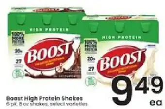 Albertsons Boost High Protein Shakes offer