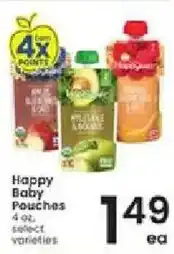 Albertsons Happy Baby Pouches offer