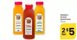Albertsons Natalie's Orchid Island Juice offer