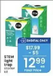 Albertsons stem light trap storber kit offer