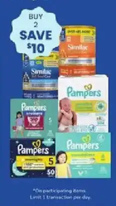 Albertsons Pampers diapers offer