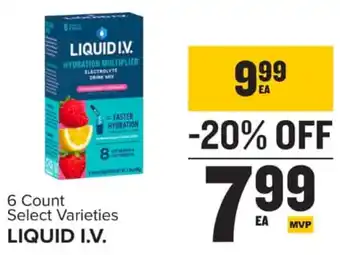 Food Lion Liquid I.V. Hydration Multiplier offer