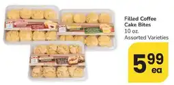 Albertsons Cafe Vales Filled Coffee Cake Bites offer