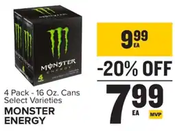 Food Lion Monster Energy offer