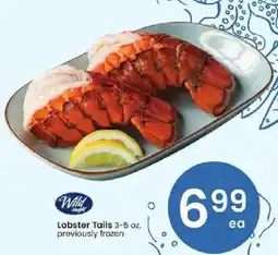 Albertsons Wild caught Lobster Tails offer