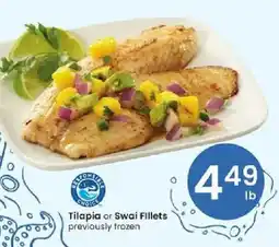 Albertsons Responsible Choice Tilapia or Swai Fillets offer